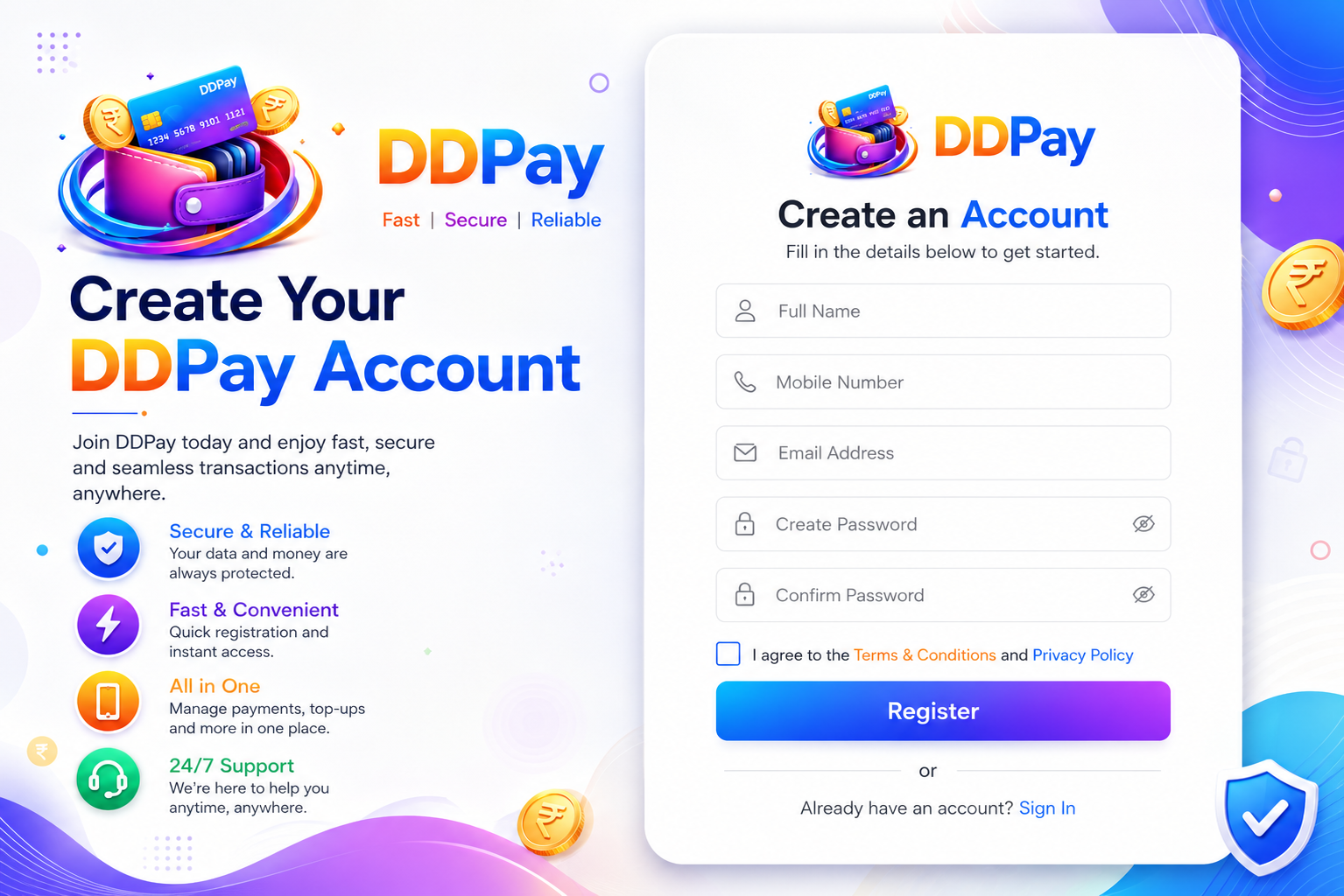 How to Register on DD Pay – New User Step by Step Guide